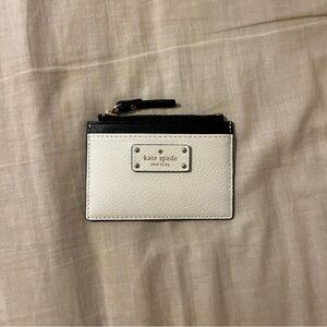 Kate Spade Black and White Card Case